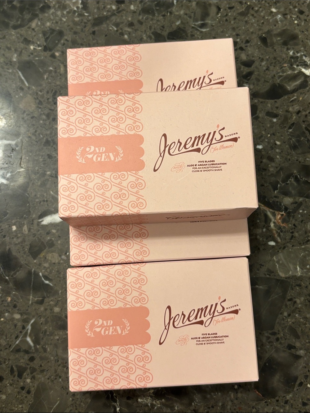 20 JEREMY’S RAZOR BLADE REPLACEMENT HEADS NWT 2nd GENERATION